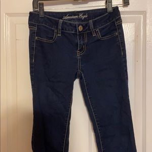 Blue American Eagle Jeggings